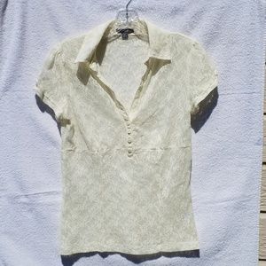 Lace Apt. 9 Cream Blouse
